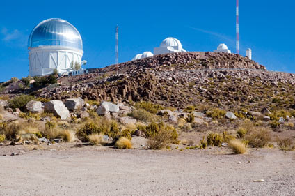 Blanco 4-meter telescope at the Cerro Tololo Inter-American Observatory 